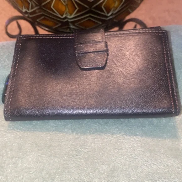 EUC Celine black wallet!12 card holders with bill compartment and coin pouch! Accessories